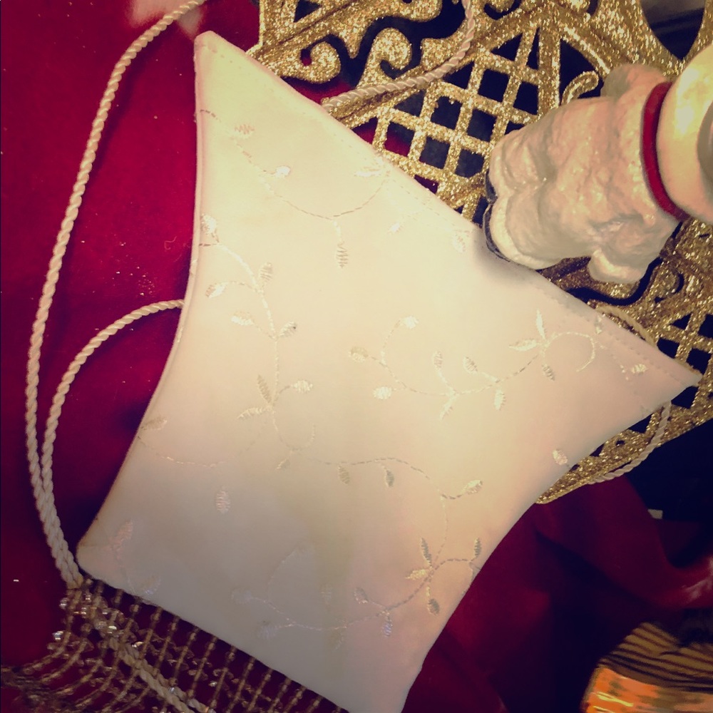 Fringed evening bag